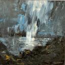 Waterfall of Light, Start Bay 65x64cm Acrylic 